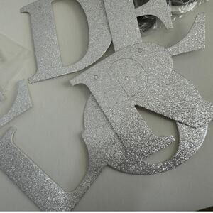 NWT Older Wiser Birthday Silver Banner Pennants Balloons